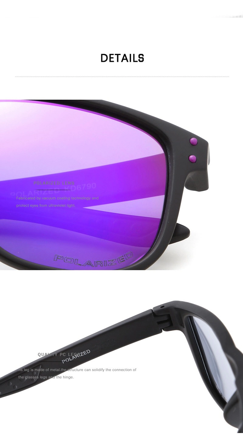 New Custom Wholesale Sport Fashion Brand Designer Polarized Men/Women Sunglasses